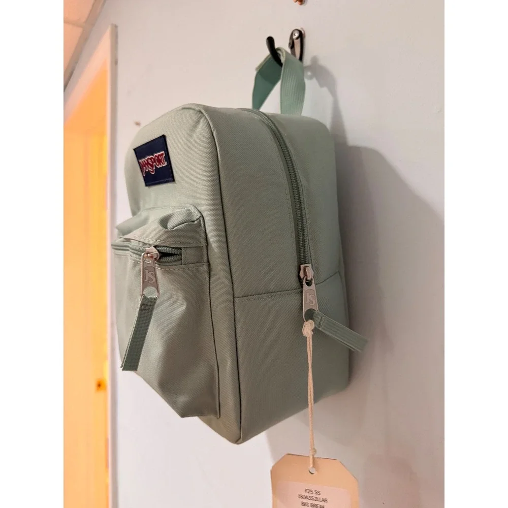 JanSport Big Break Insulated Lunch Bag Faded Sage JS0A352LLA8 8L
